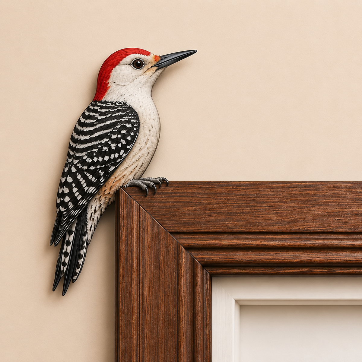 ❤️🐦Wooden Cardinal Door Topper