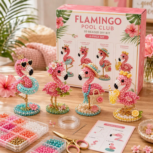 π₯LAST DAY 50% OFF π§΅β¨ Build Your Own Beaded Mini World | Creative 3D DIY Kit