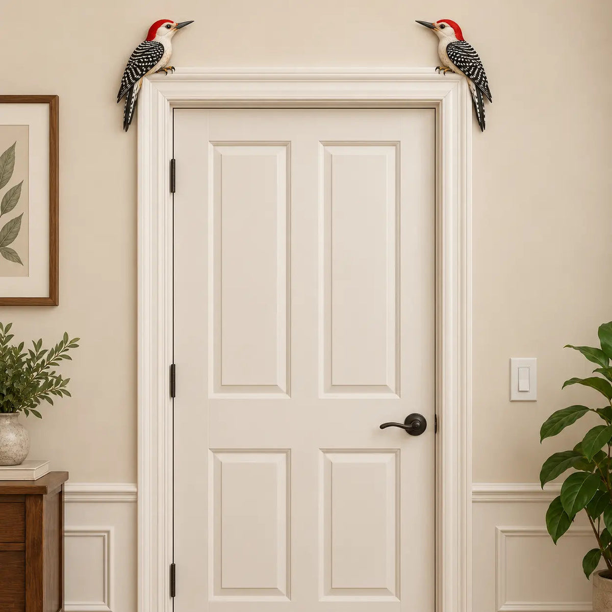 π¦ Wooden Bird Door Topper Collection | Charming Woodland Door Frame Decor