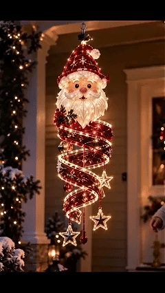 🎄Christmas Magic Spiral™ Hanging LED Light Collection
