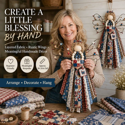 👼Angel Fabric Hanging DIY Kit🧵