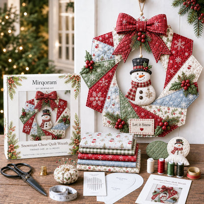 🎄Christmas Fabric Wreath DIY Kit – A Keepsake You’ll Hang with Pride Year After Year
