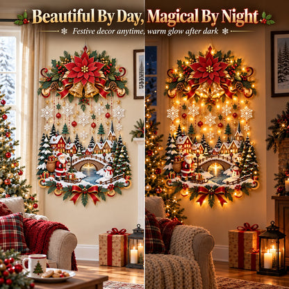 Christmas Village Wall Hanging