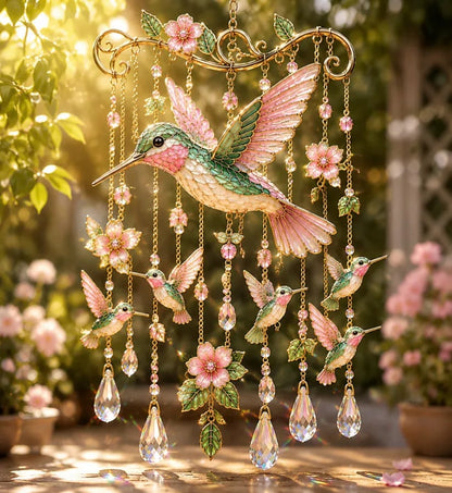 🔥Last Day 69% OFF🐦🎐Graceful Hummingbird Wind Chime