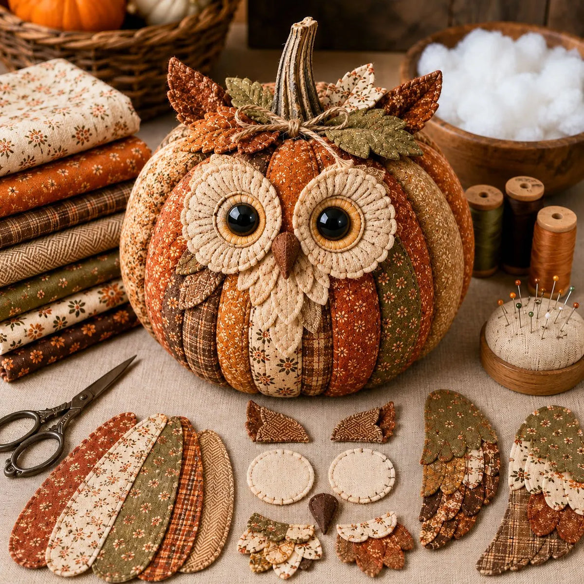 🎁Stitch Your Own Fall Cutie! 🧵Make it. Display it. Love it! 🍂