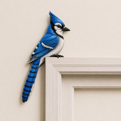 ❤️🐦Wooden Cardinal Door Topper