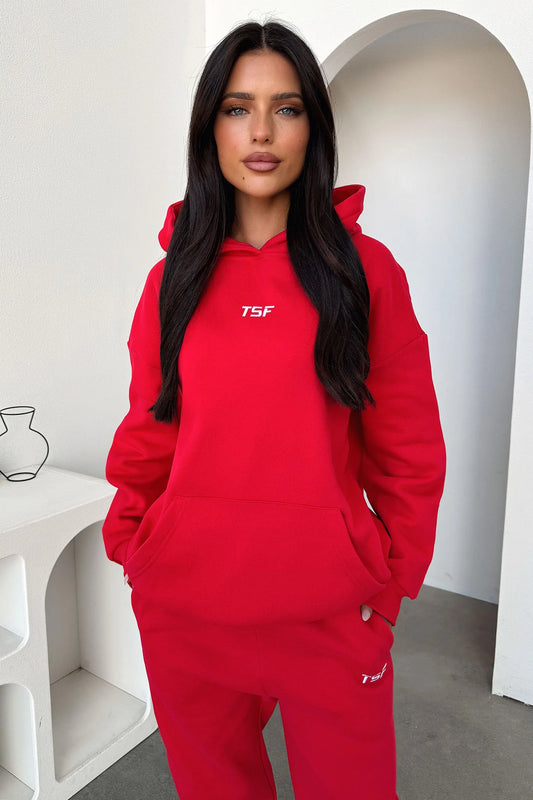 Kaztek Hoodie - Red
