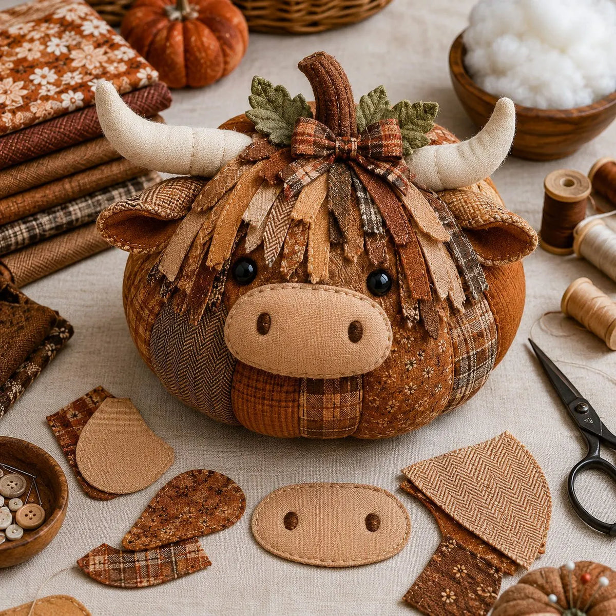 🎁Stitch Your Own Fall Cutie! 🧵Make it. Display it. Love it! 🍂
