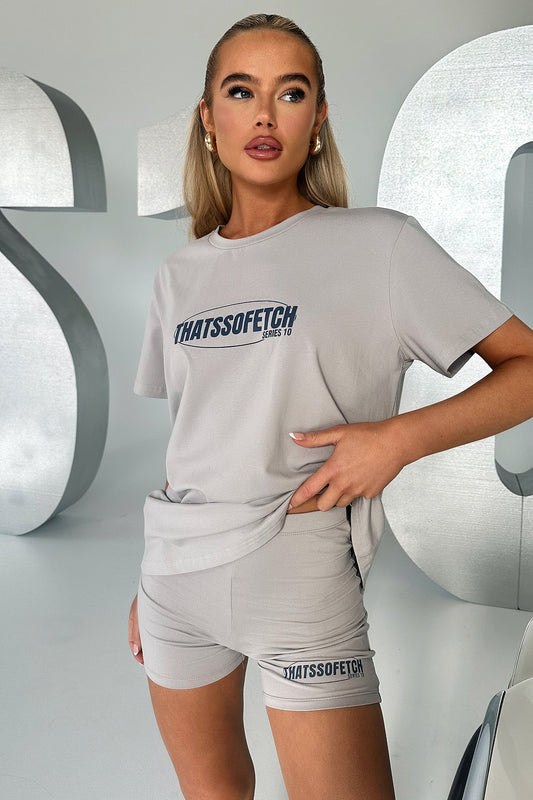 Series 10 Oversized Tee - Grey