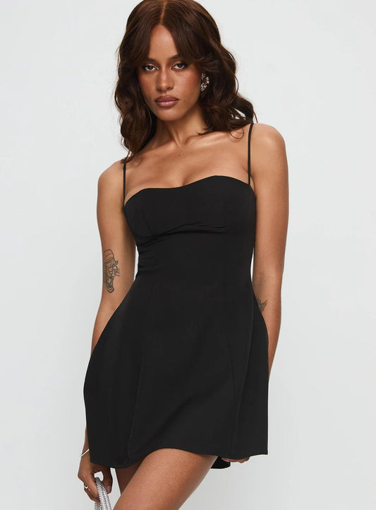 Easy To Love Mini Dress Black