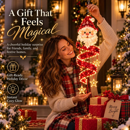 🎄Christmas Magic Spiral™ Hanging LED Light Collection