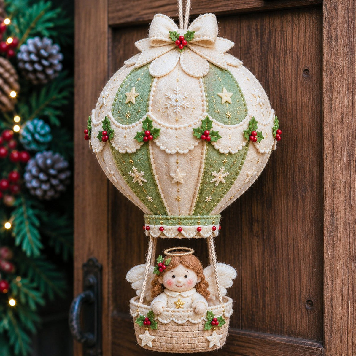 🎈🎄 Christmas Hot Air Balloon Hanging DIY Kit