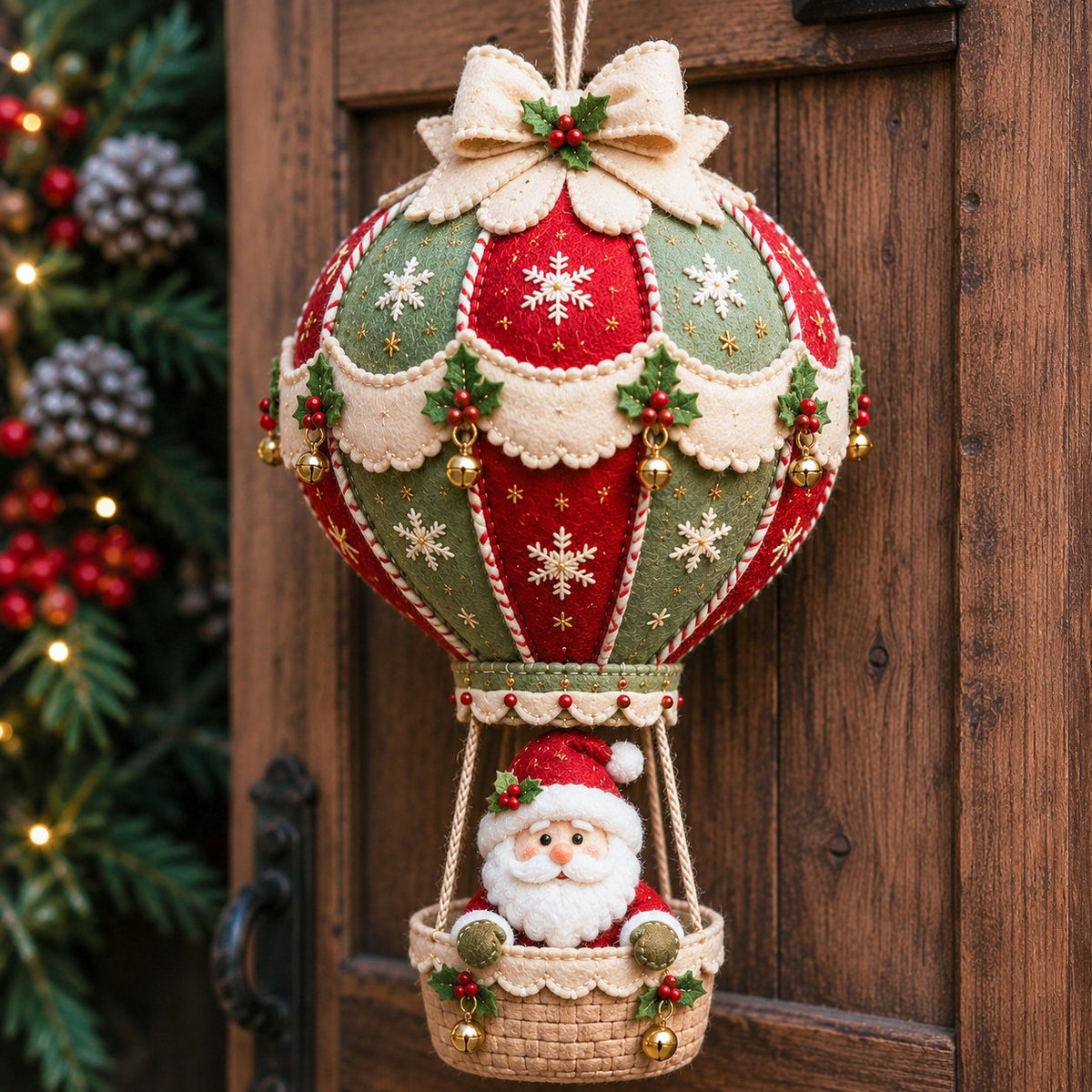🎈🎄 Christmas Hot Air Balloon Hanging DIY Kit