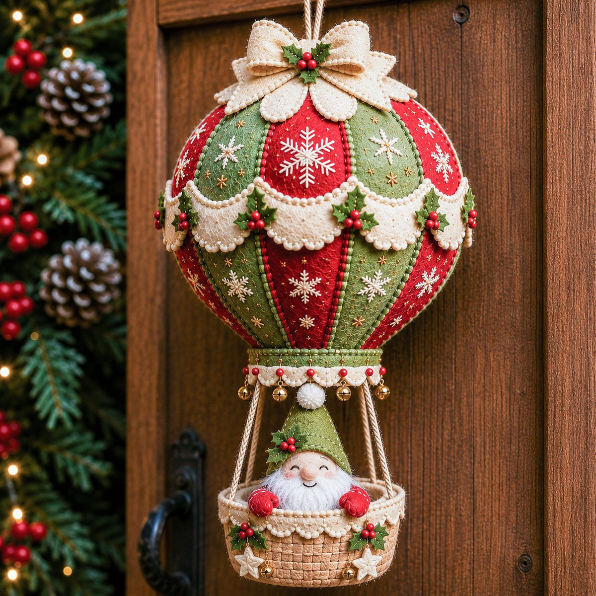 🎈🎄 Christmas Hot Air Balloon Hanging DIY Kit