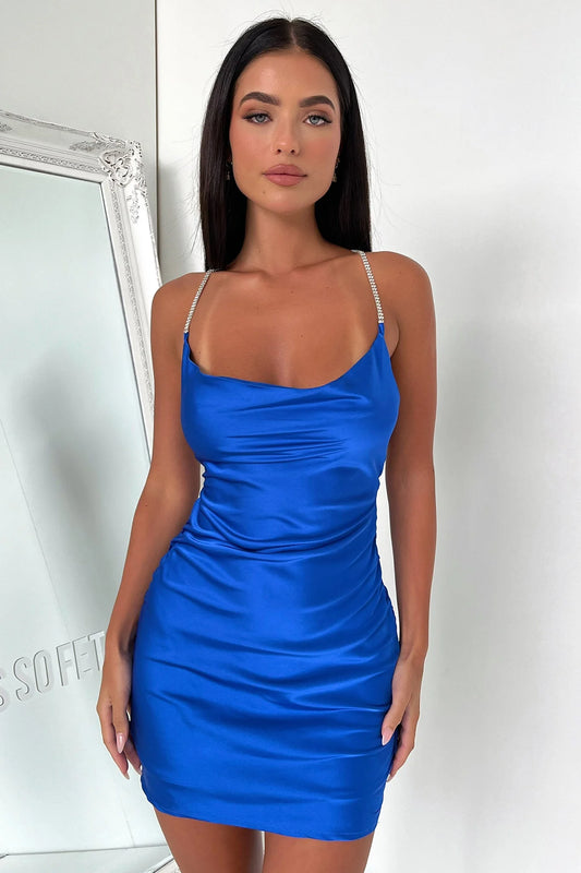 Stilla Dress - Royal Blue