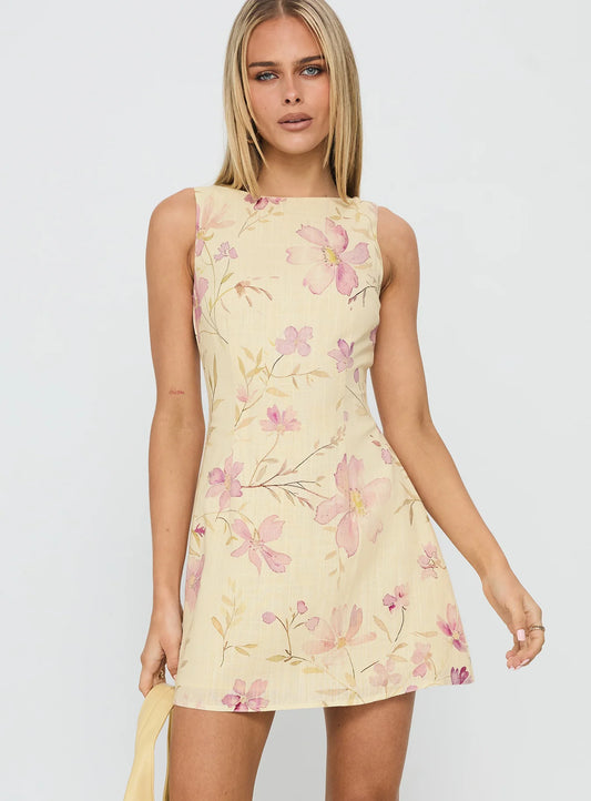 Alfalfa Mini Dress Floral Multi