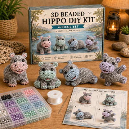 🔥Gift- 🎁✨ Tiny 3D Beaded Animal DIY Kit