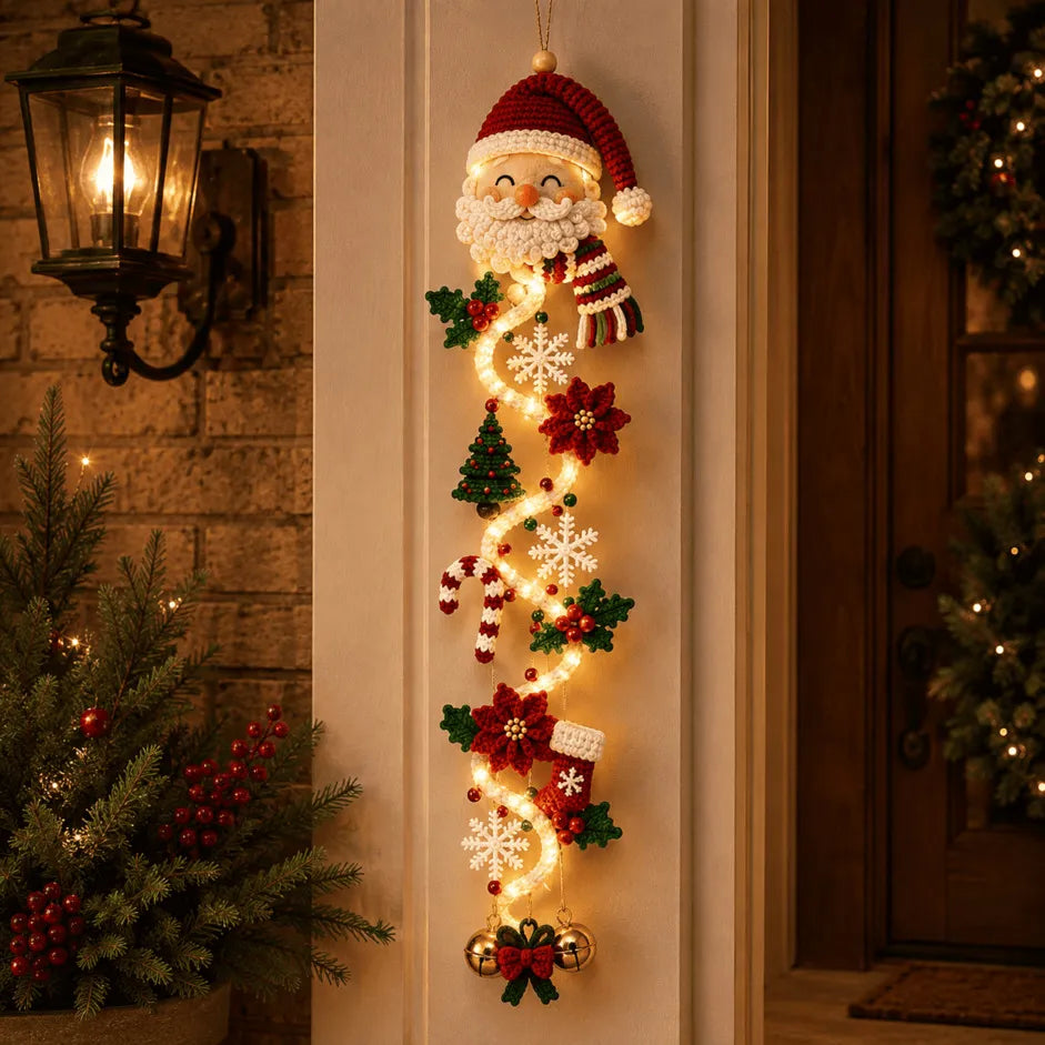 🎅🎄 Glowing Christmas Door Hanger
