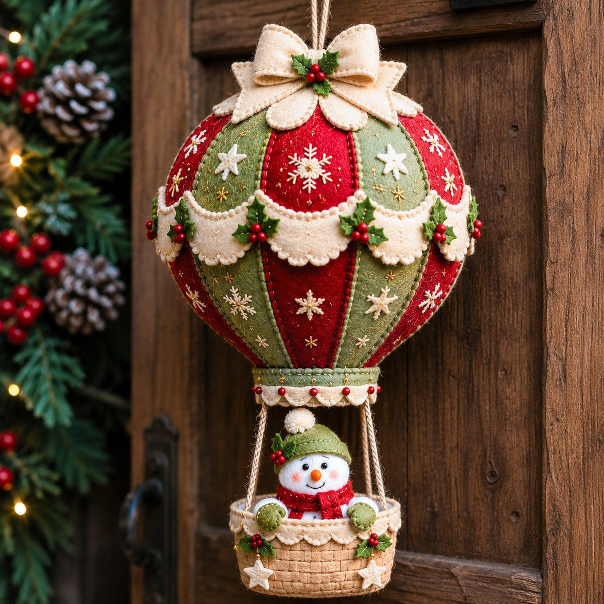 🎈🎄 Christmas Hot Air Balloon Hanging DIY Kit