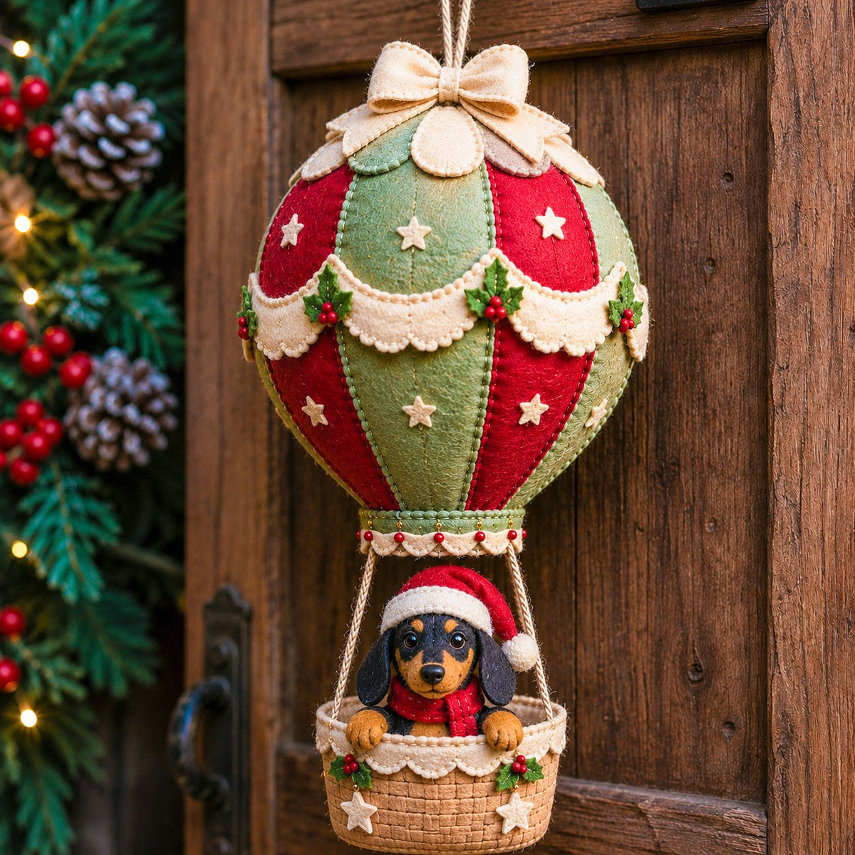 🎈🎄 Christmas Hot Air Balloon Hanging DIY Kit