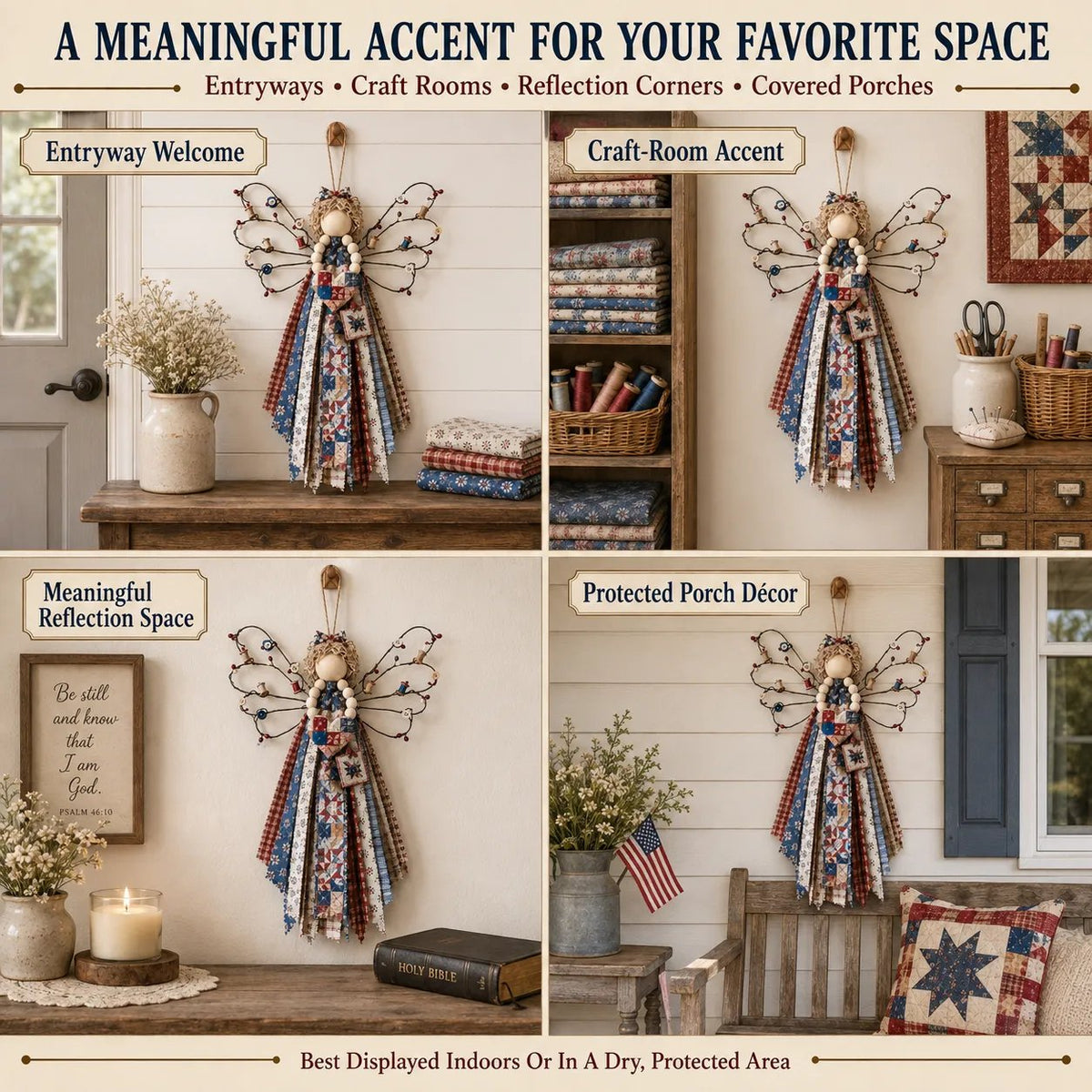 👼Angel Fabric Hanging DIY Kit🧵