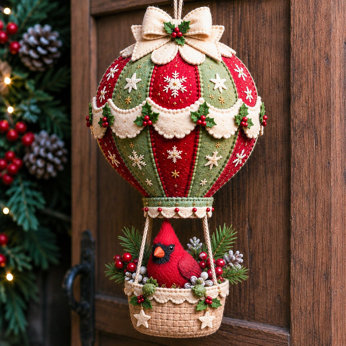 🎈🎄 Christmas Hot Air Balloon Hanging DIY Kit