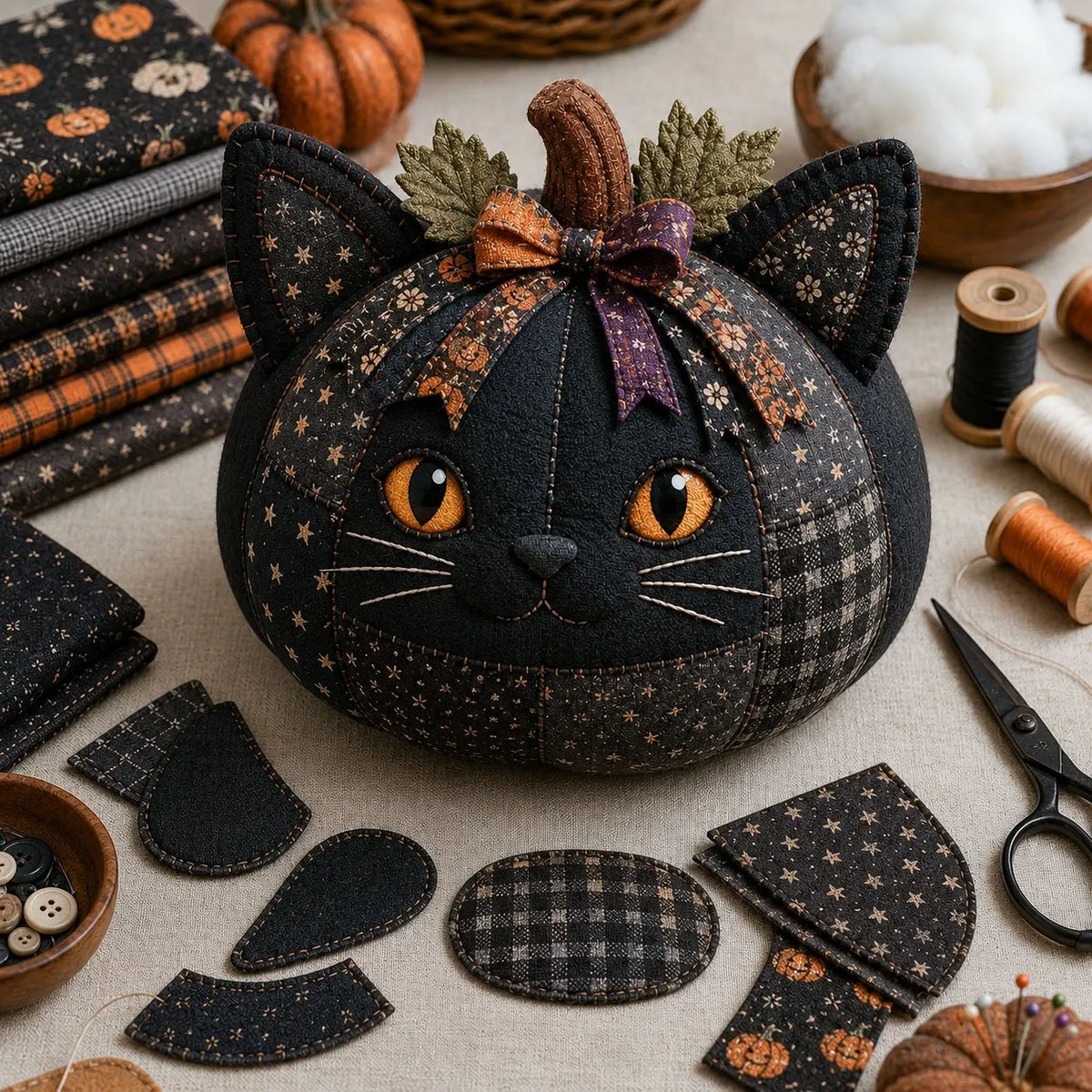 🎁Stitch Your Own Fall Cutie! 🧵Make it. Display it. Love it! 🍂