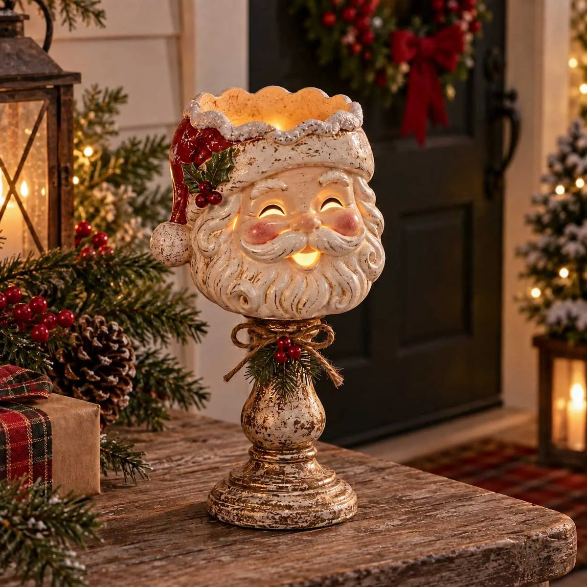 🎄Christmas Heirloom Glow Candle Holder
