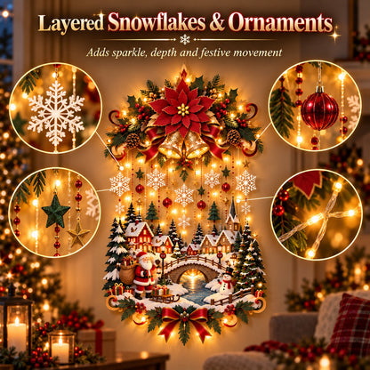 Christmas Village Wall Hanging