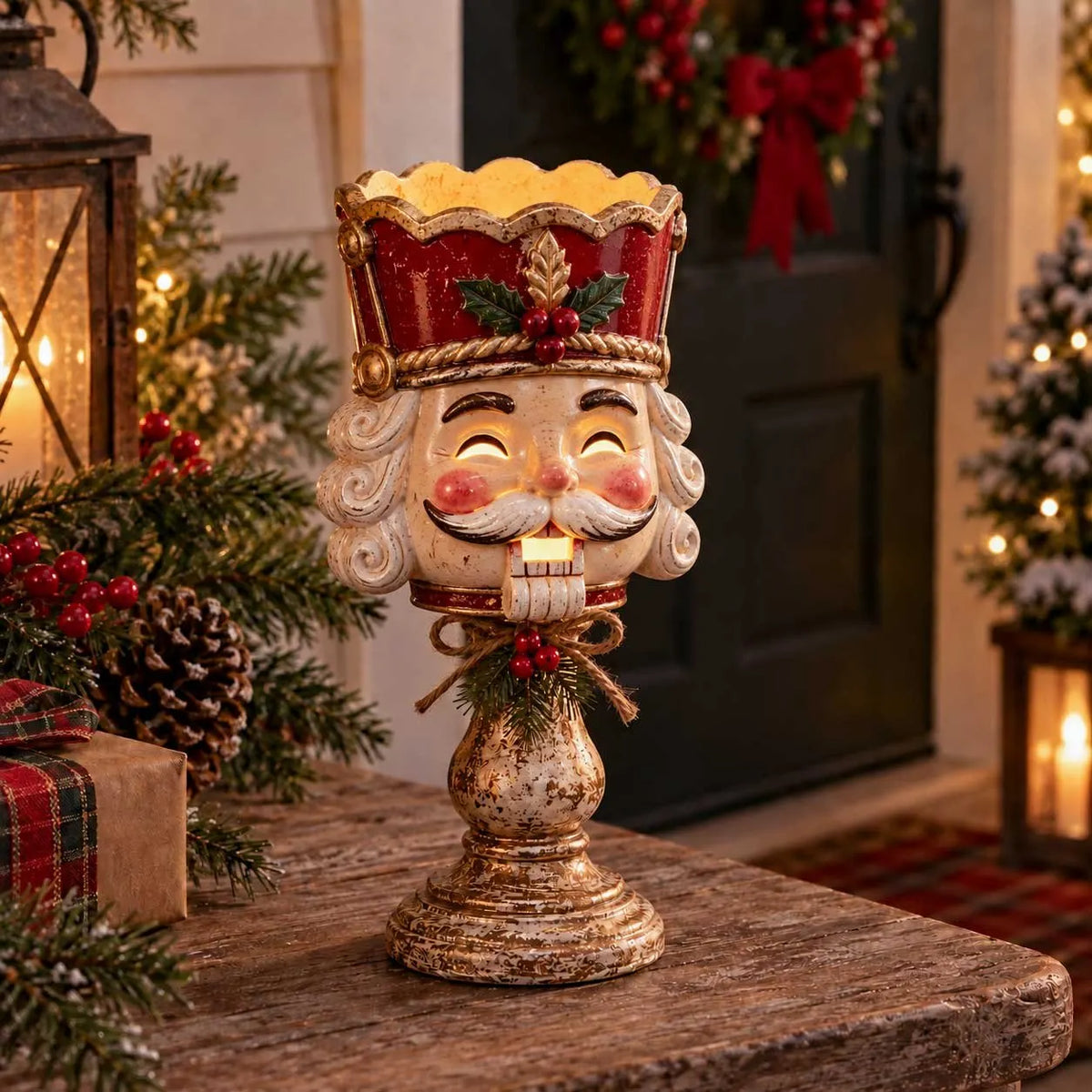 🎄Christmas Heirloom Glow Candle Holder