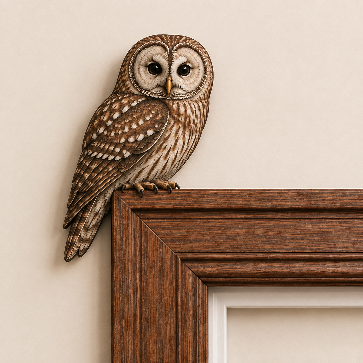 ❤️🐦Wooden Cardinal Door Topper