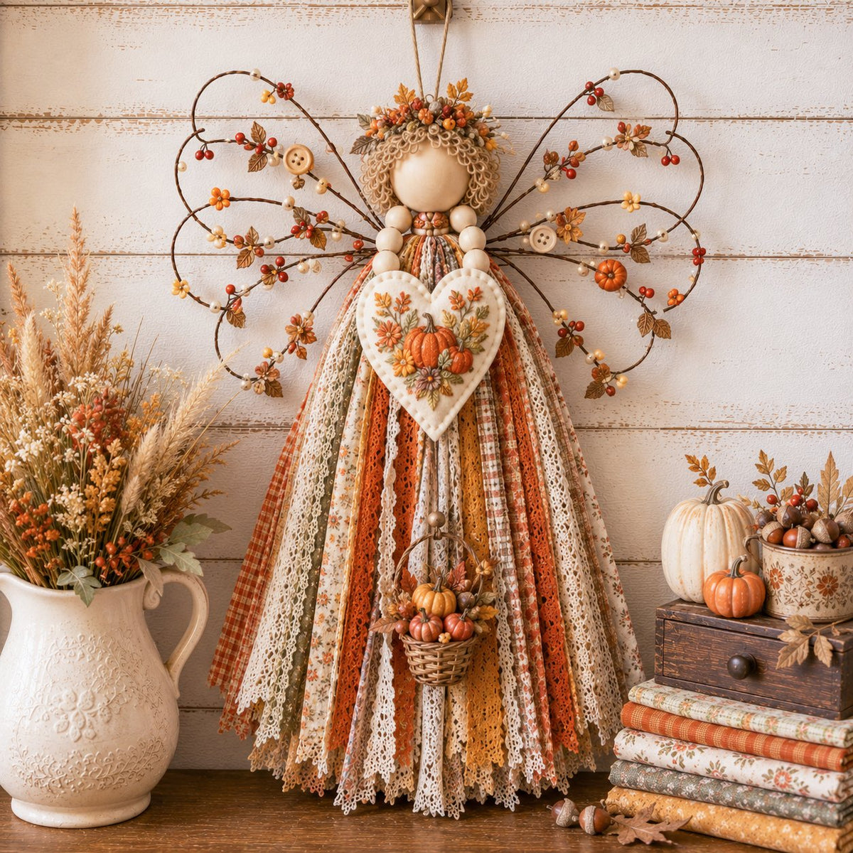 👼Angel Fabric Hanging DIY Kit🧵