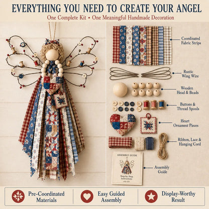 👼Angel Fabric Hanging DIY Kit🧵