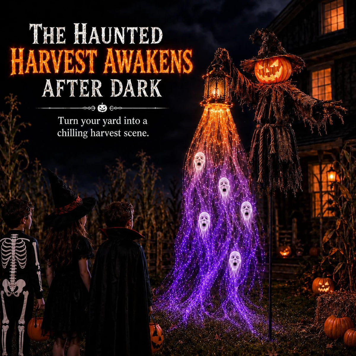 💀🎁Halloween Soul Harvester Garden Light Collection