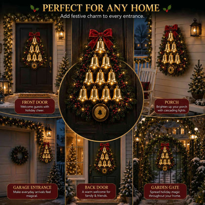 🔔 Christmas Bell Cascade Doorbell