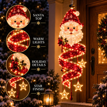 🎄Christmas Magic Spiral™ Hanging LED Light Collection